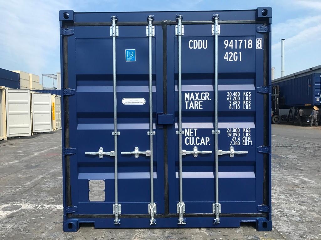 40' DC Double Door | Jysk Container Salg