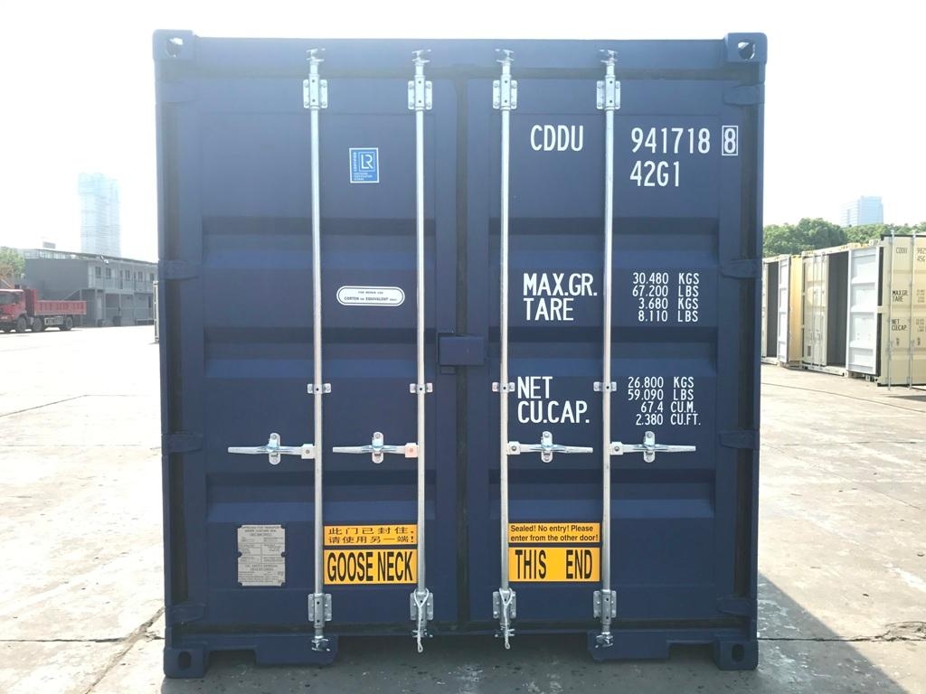 40' DC Double Door | Jysk Container Salg